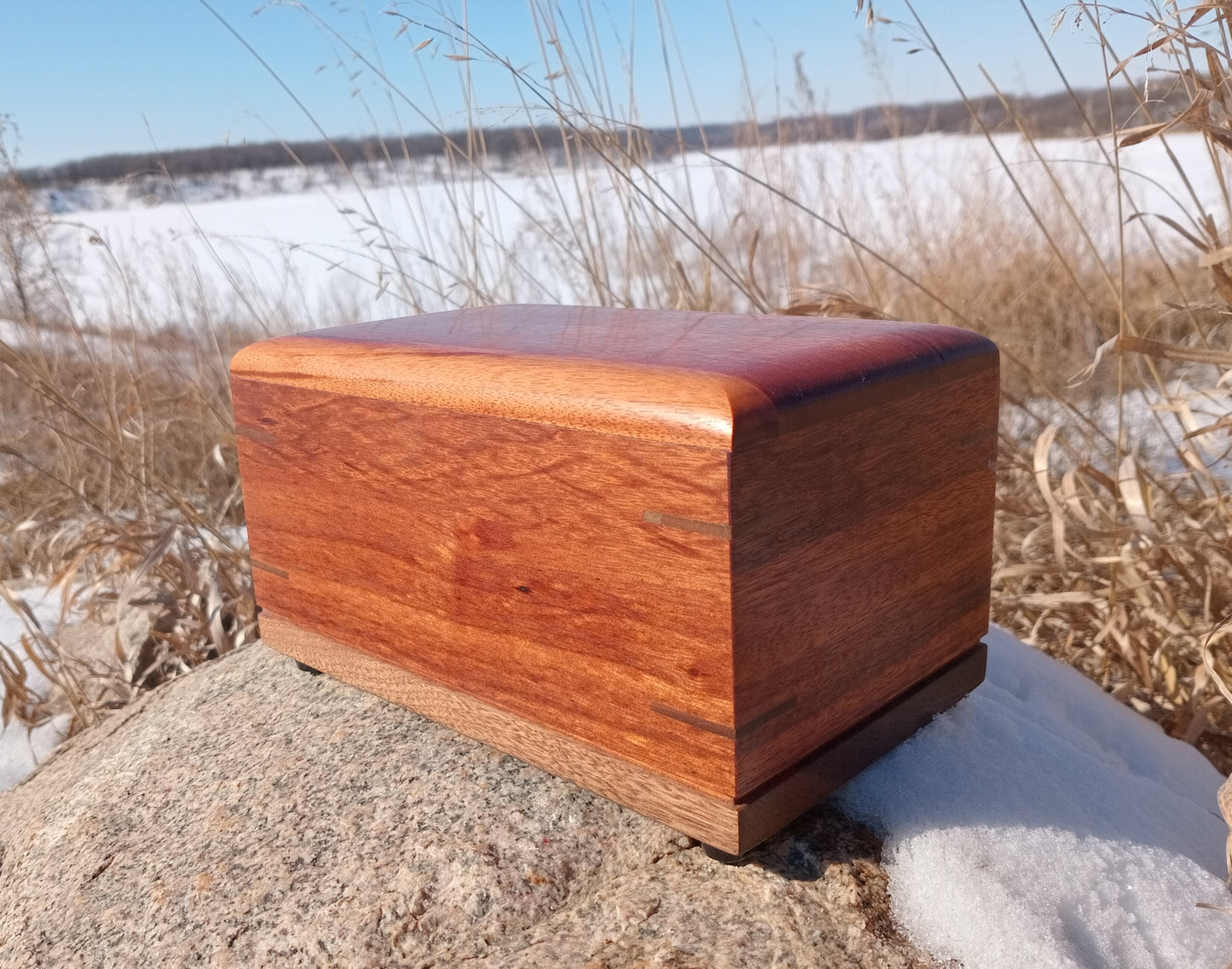 Together Forever Companion Woodbox Urn For Ashes
