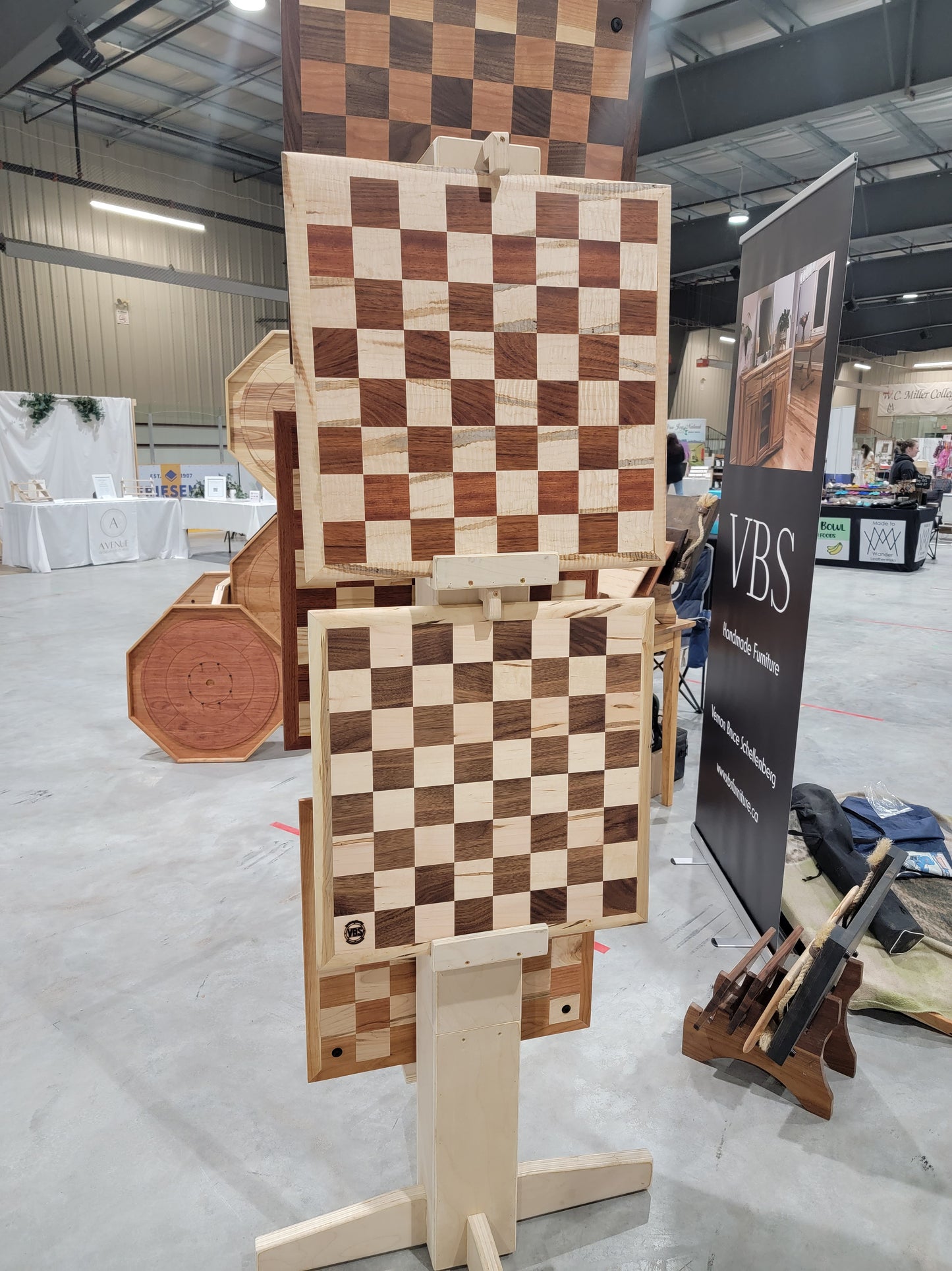 Custom Wood Chessboards