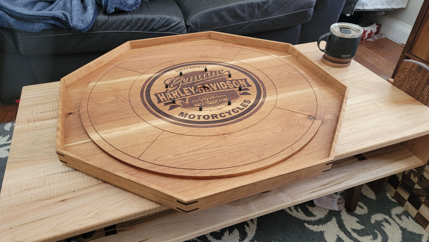 Custom unique Crokinole Boards