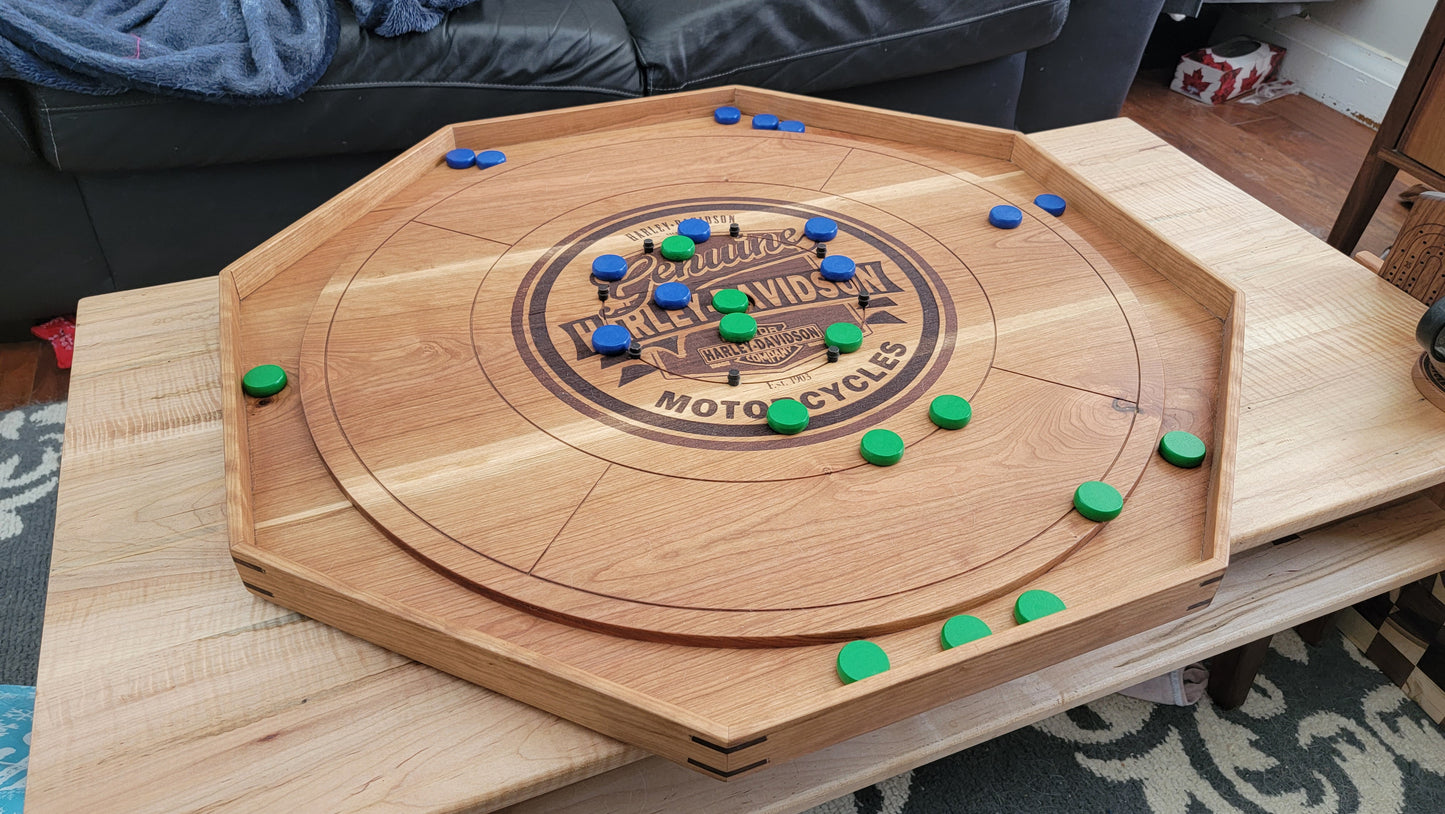 Custom unique Crokinole Boards