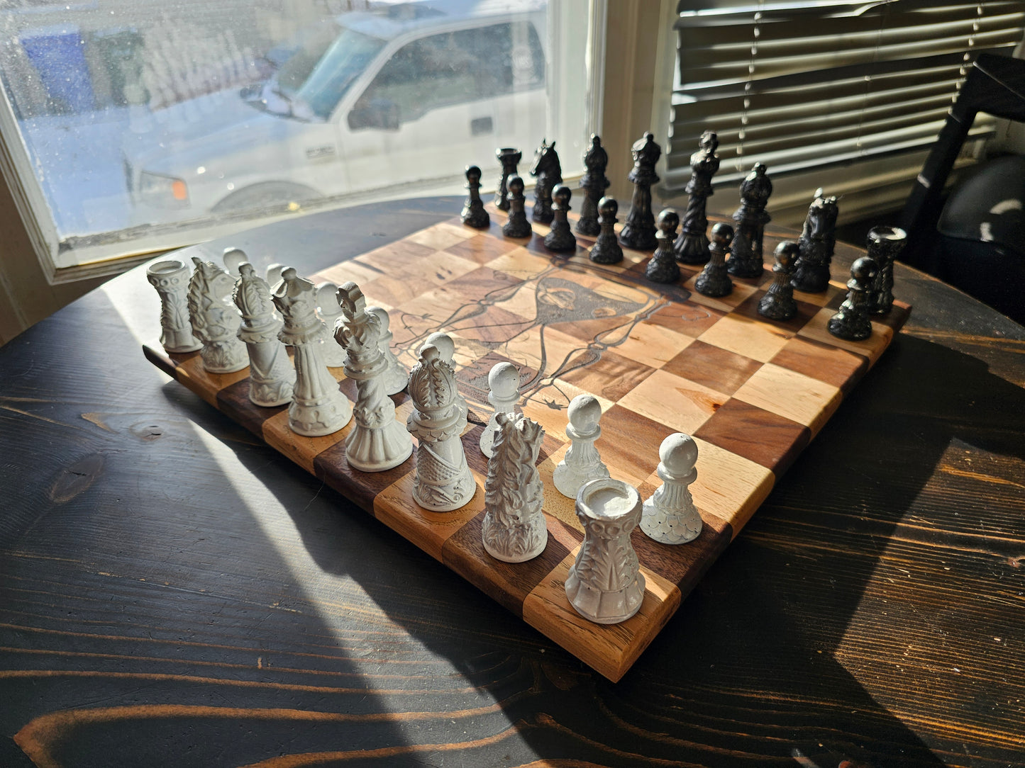 Custom Wood Chessboards