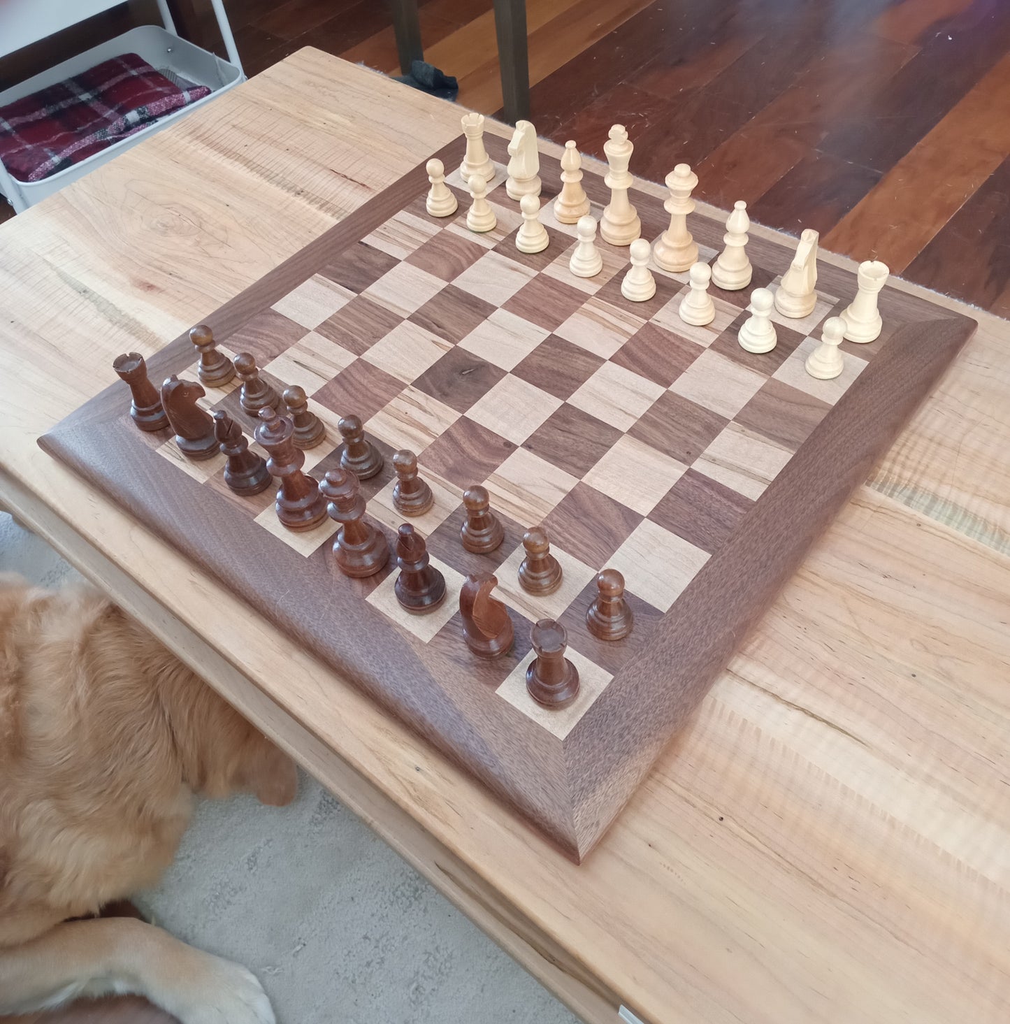 Custom Wood Chessboards