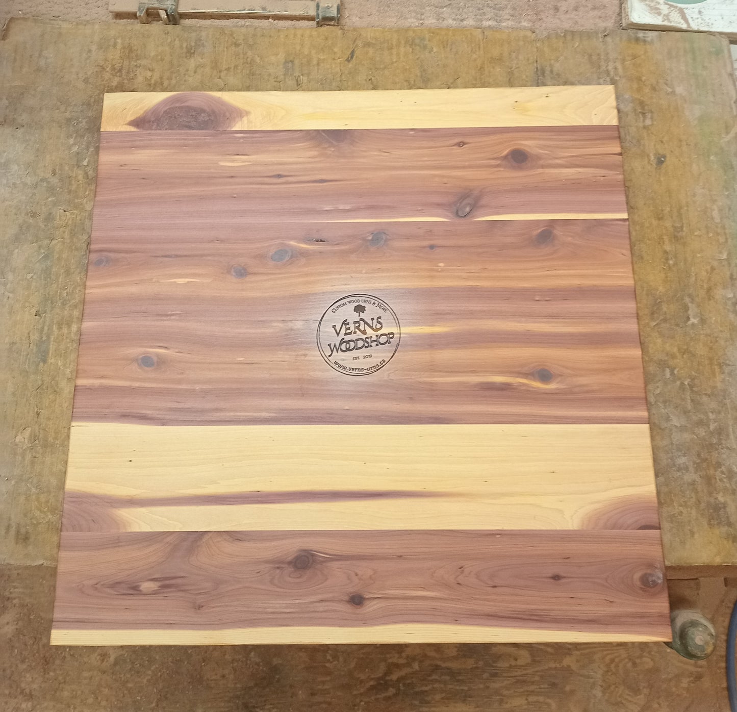 Solid Wood Dice Poker Board