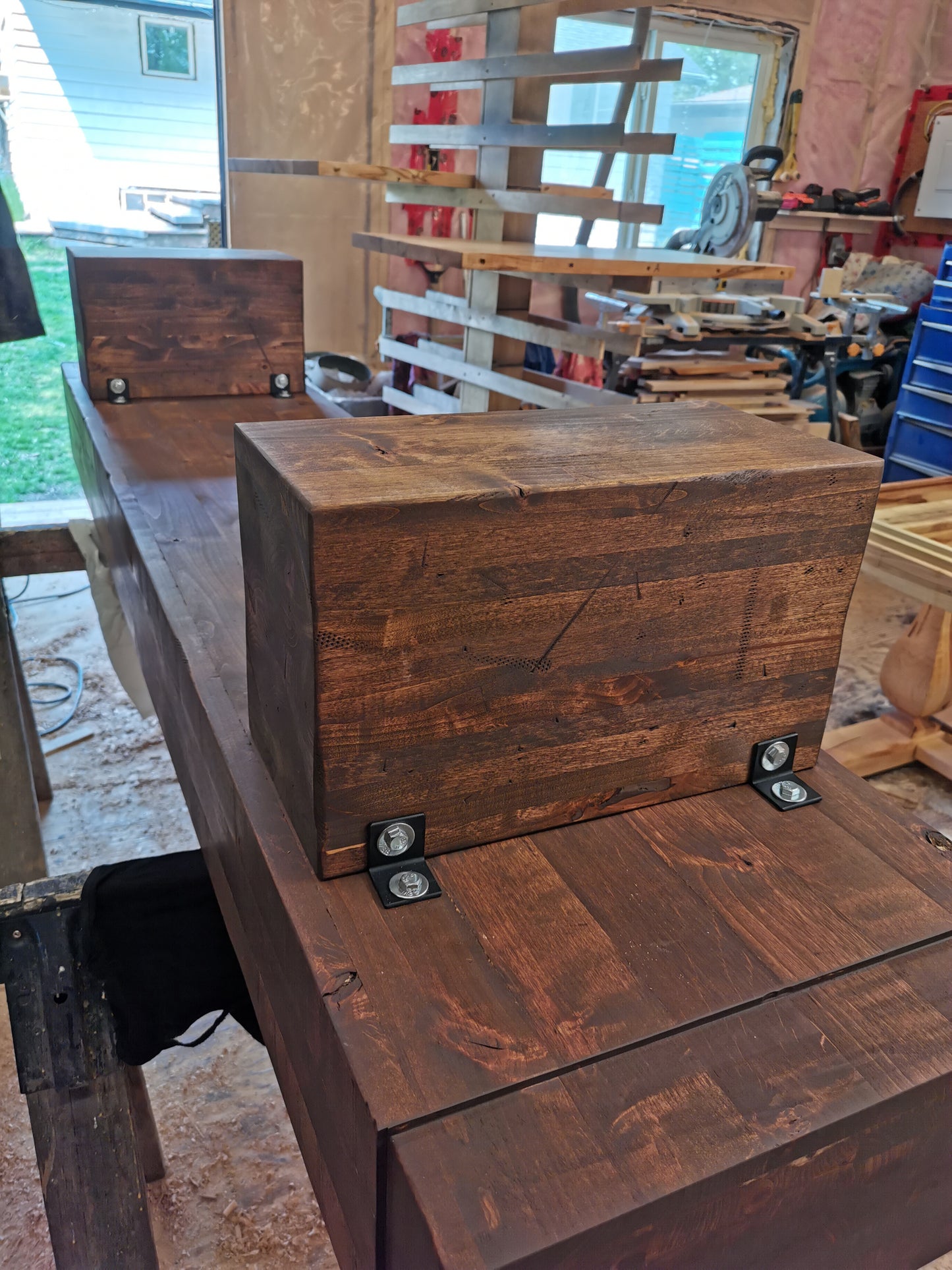 Rustic Vintage Log Coffee Table