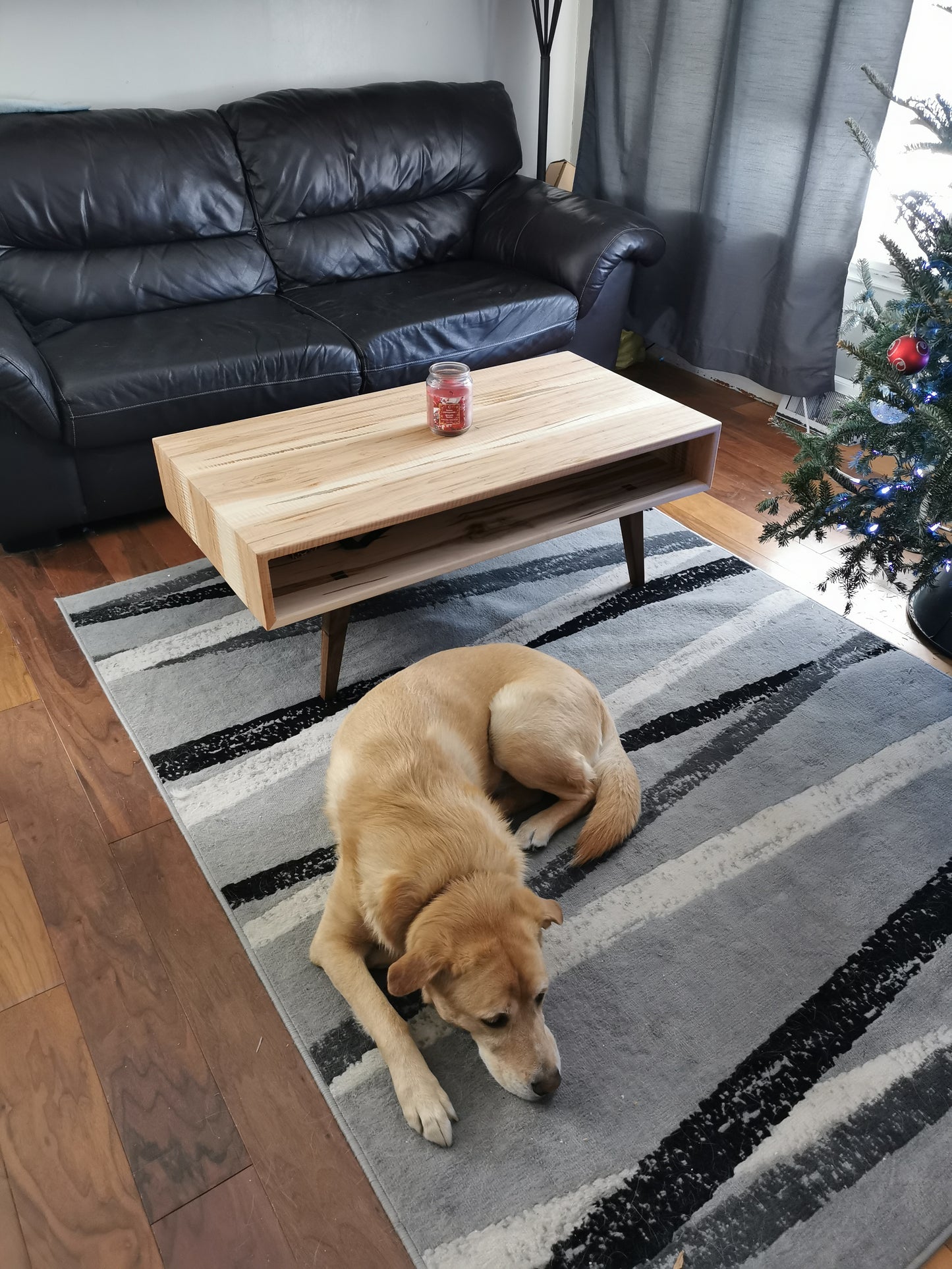 Custom Vintage Wood Coffee Table