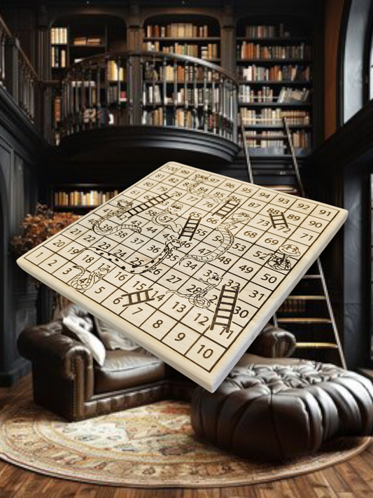 Snakes and Ladders. A game for all ages.