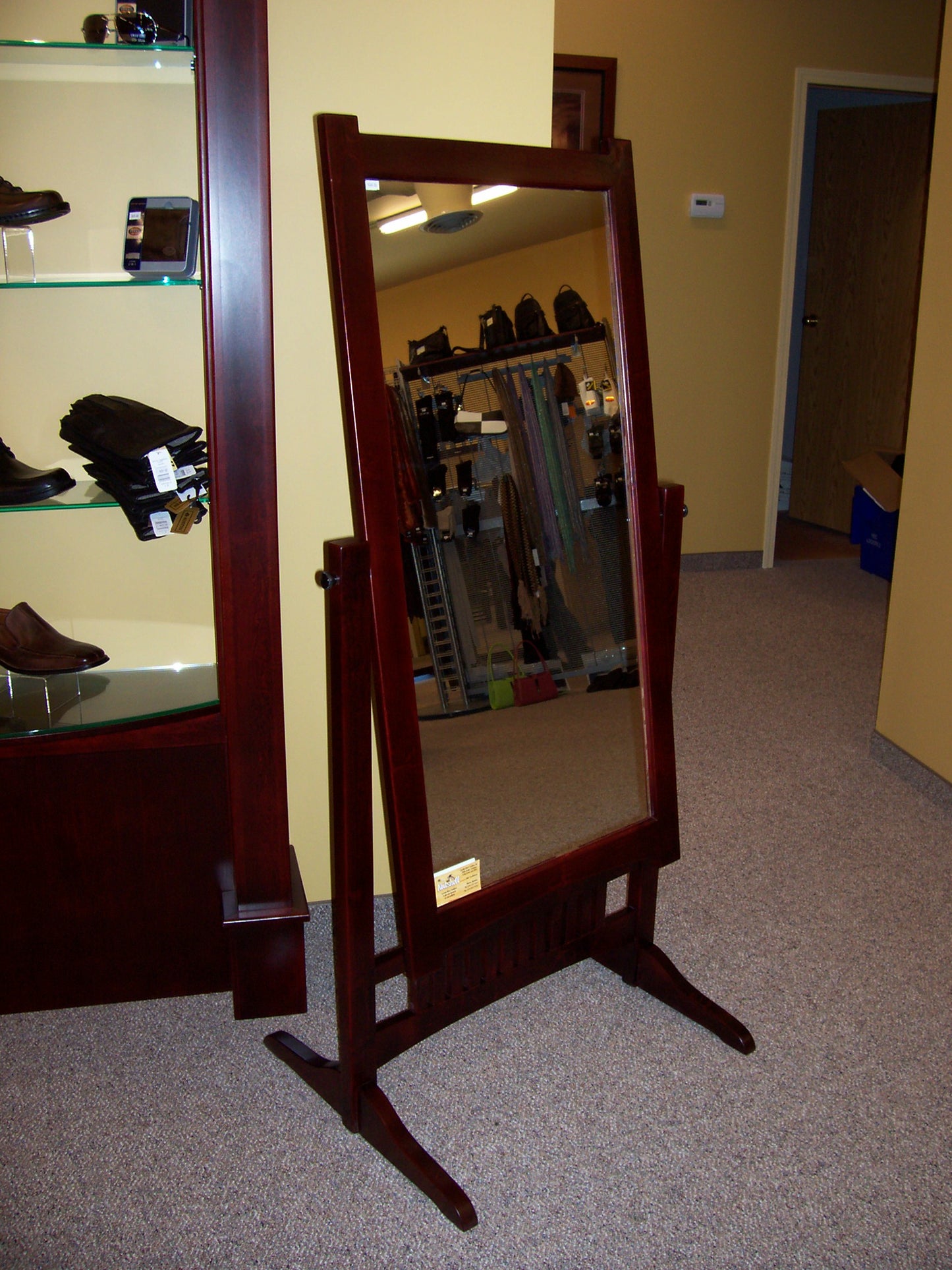 Vintage Cheval Mirror