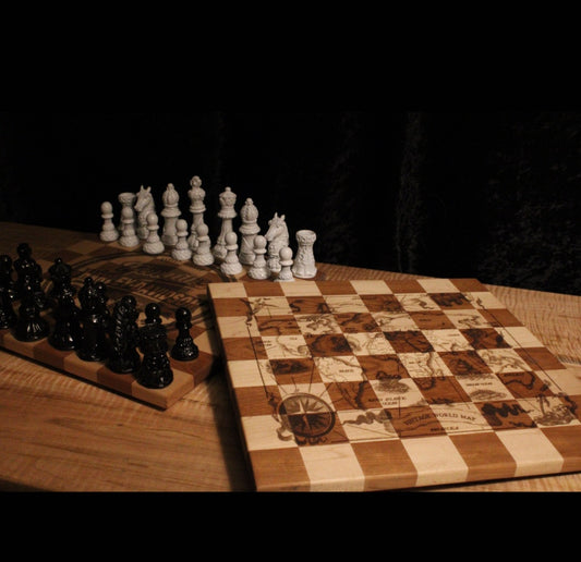 Custom Wood Chessboards