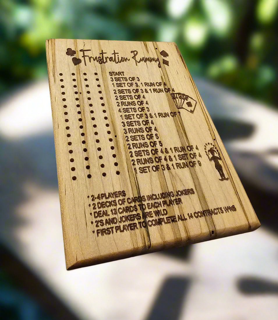Travel size board games - Frustration Rummy, Baseball, 5000.