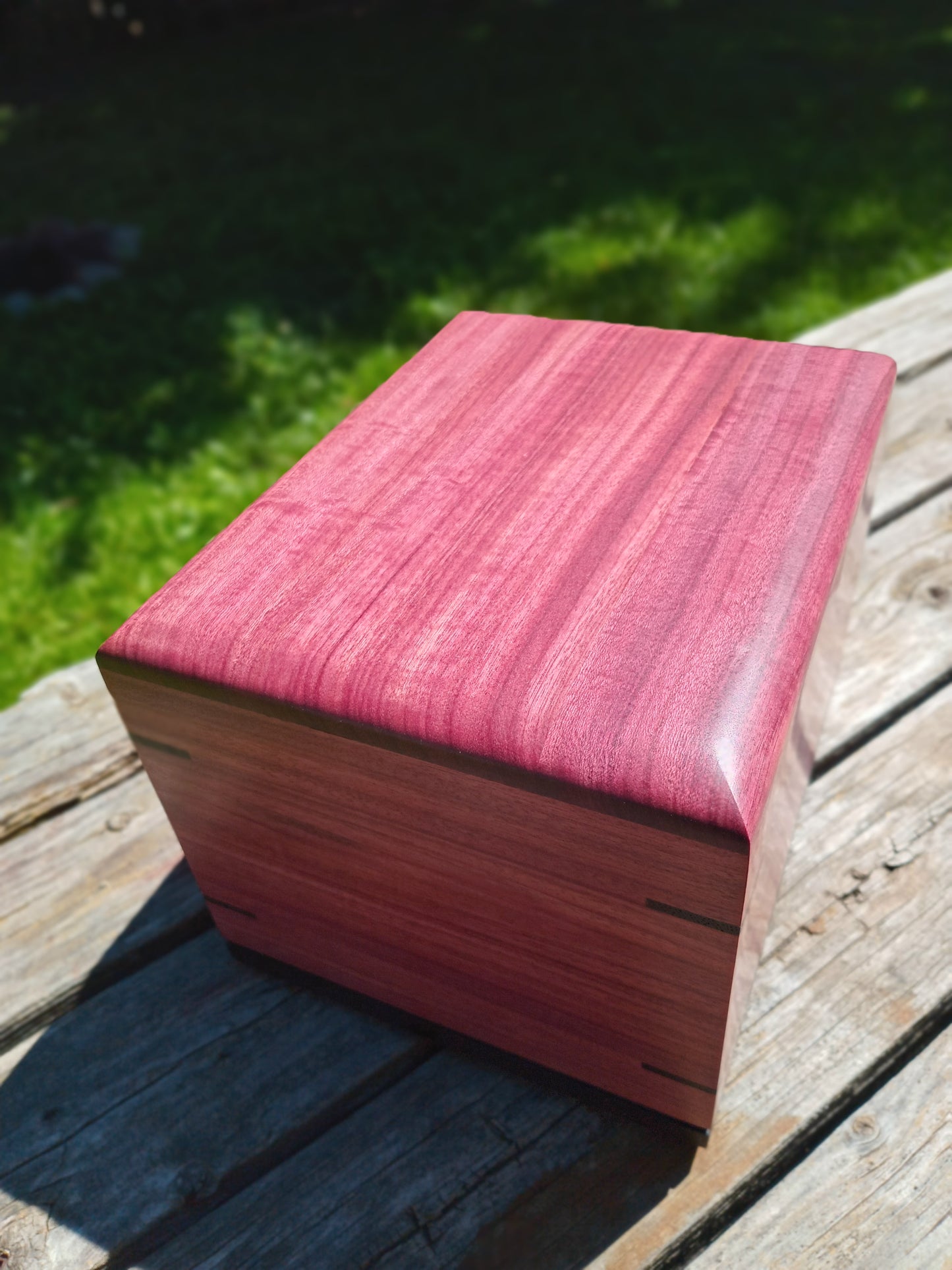 Twilight Grove - Exotic Wood Box Urns for Ashes