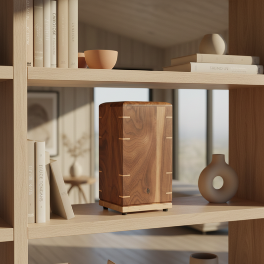 Soulwood Urn -Cremation Urn for Adult Ashes - Handcrafted in Canada