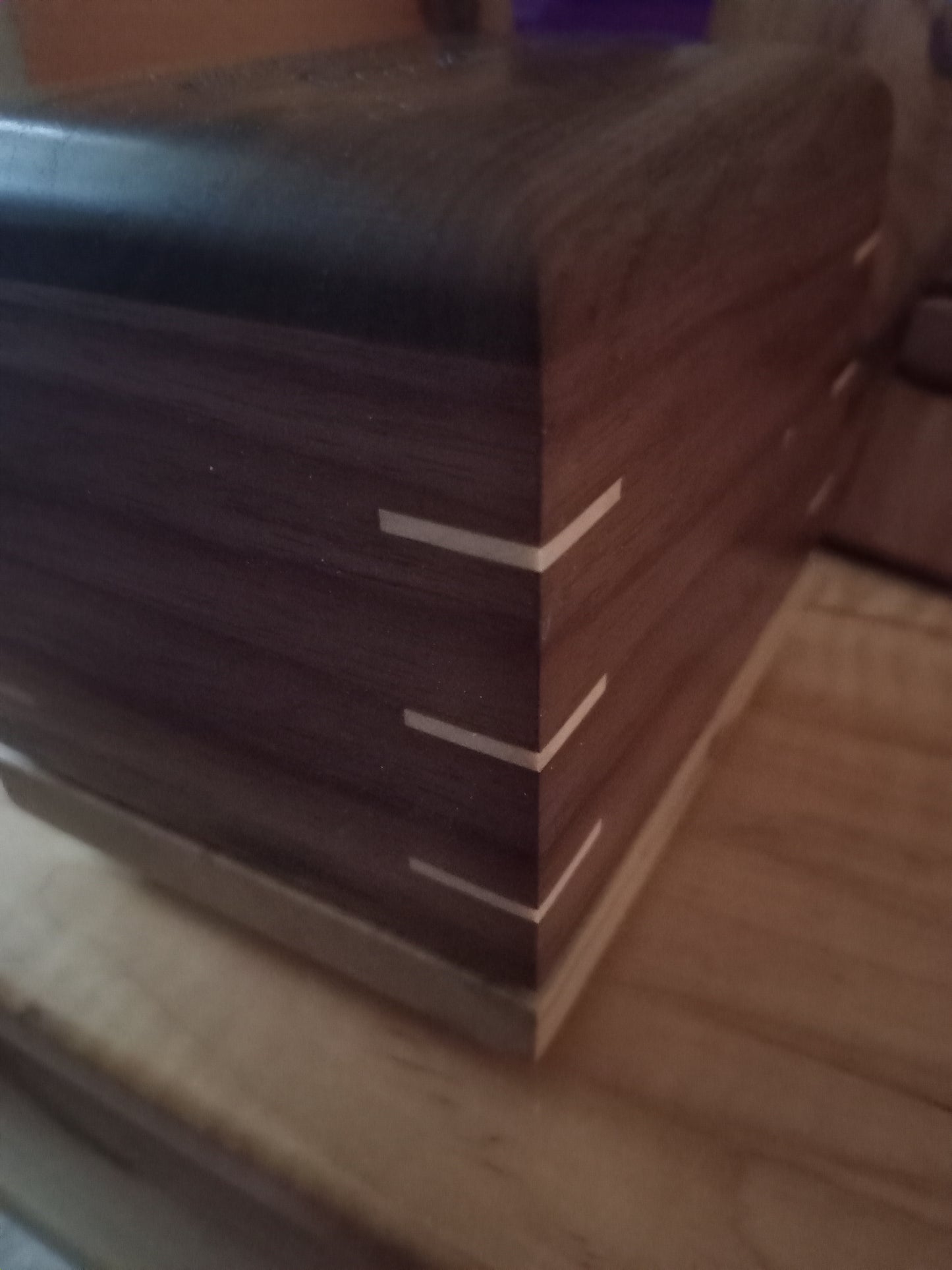 Paw Prints Woodbox Urn For Animal Ashes