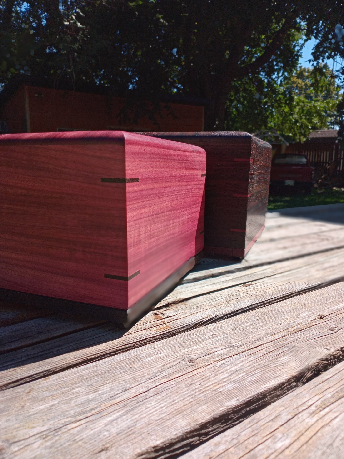 Twilight Grove - Exotic Wood Box Urns for Ashes