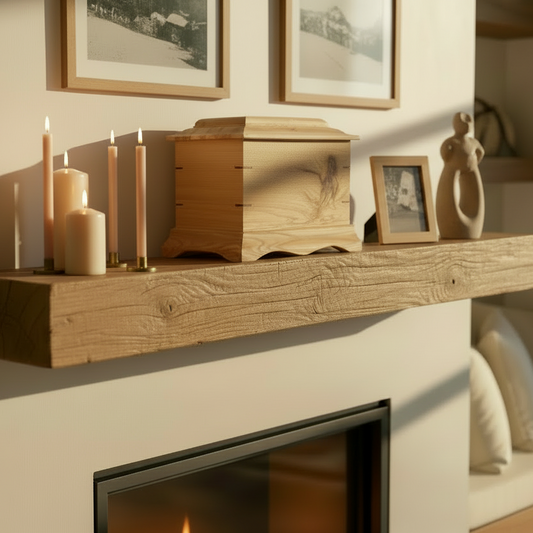 The Ashwood Keep - A Traditional Cremation Urn For Ashes