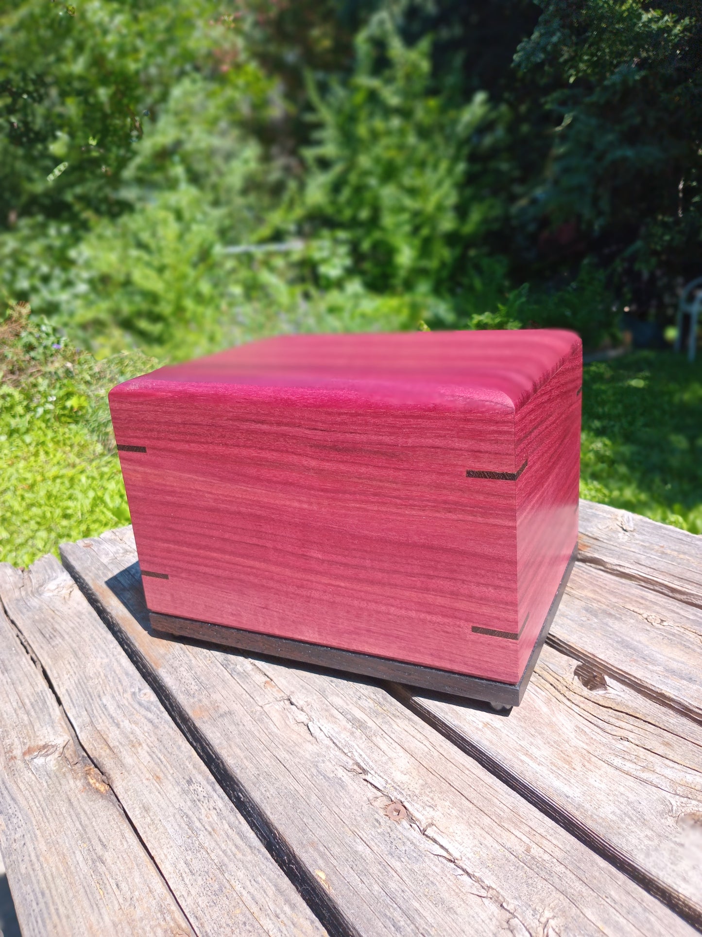 Twilight Grove - Exotic Wood Box Urns for Ashes
