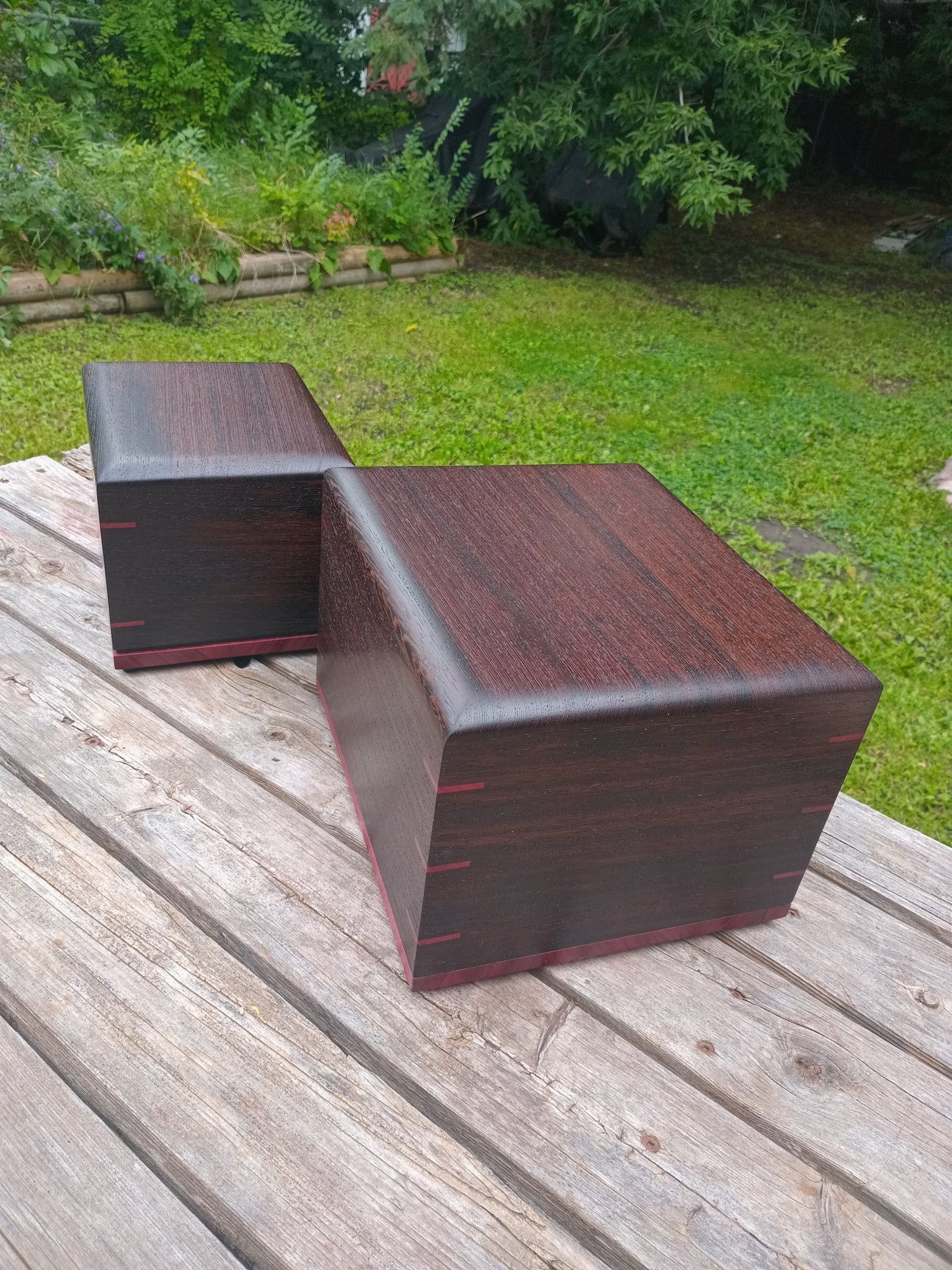 Twilight Grove - Exotic Wood Box Urns for Ashes
