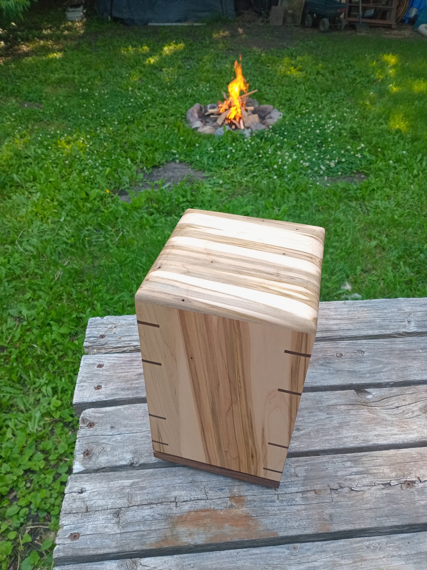 The Forrest Echo Woodbox Urn For Ashes