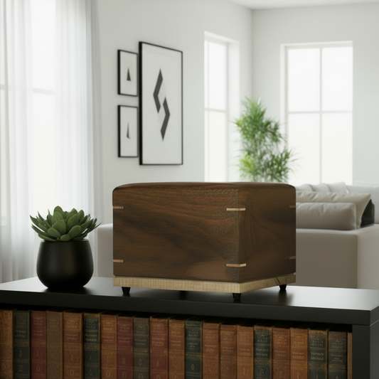 Twilight Grove - Handcrafted Solid Hardwood Cremation Urn for Ashes (⭐️ # 1 seller)