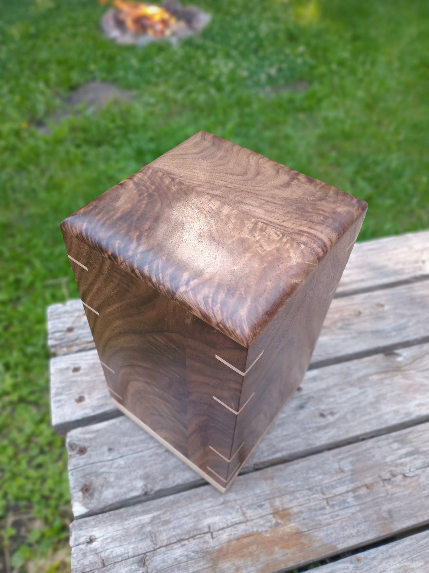 The Forrest Echo Woodbox Urn For Ashes
