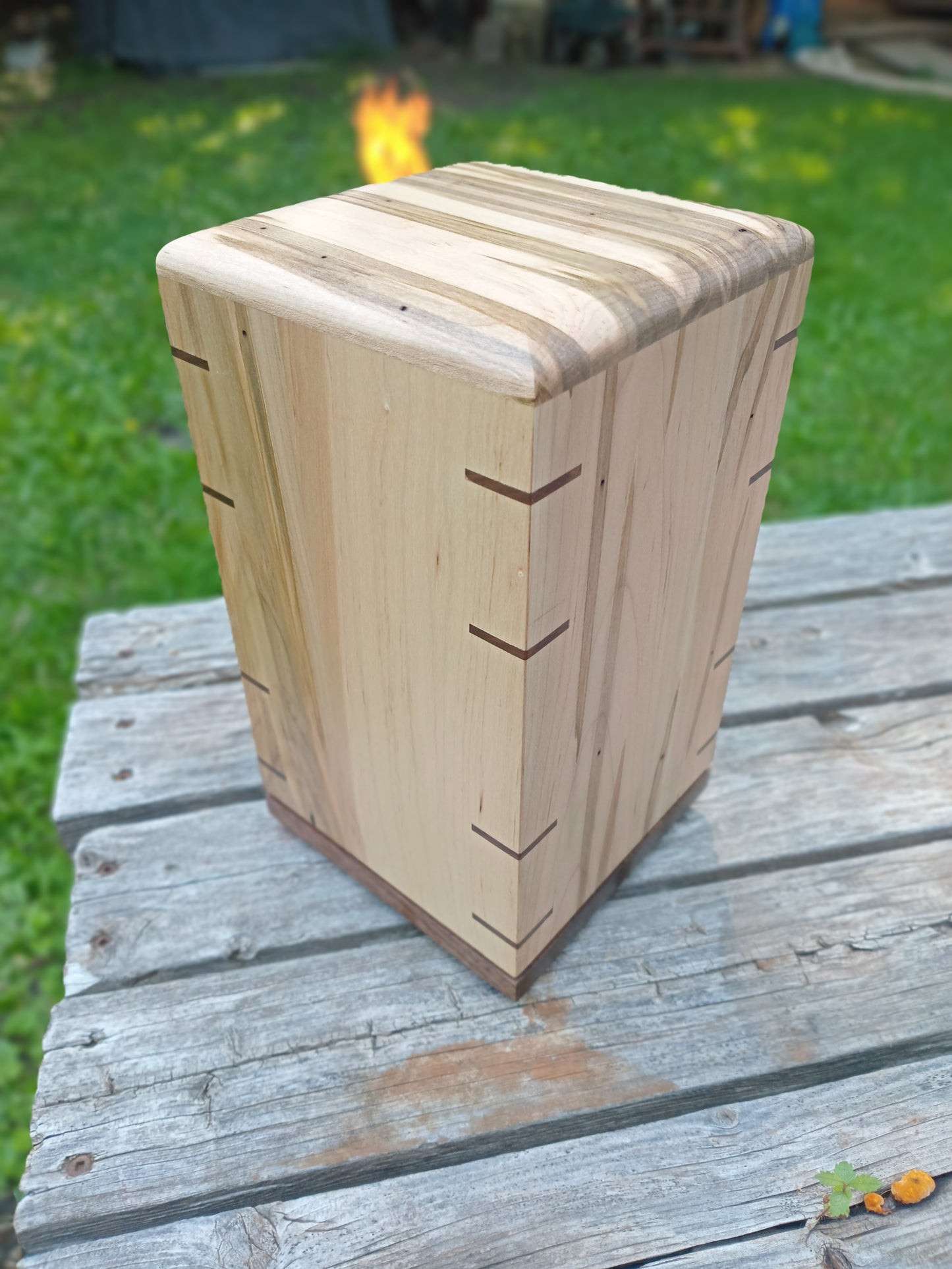The Forrest Echo Woodbox Urn For Ashes