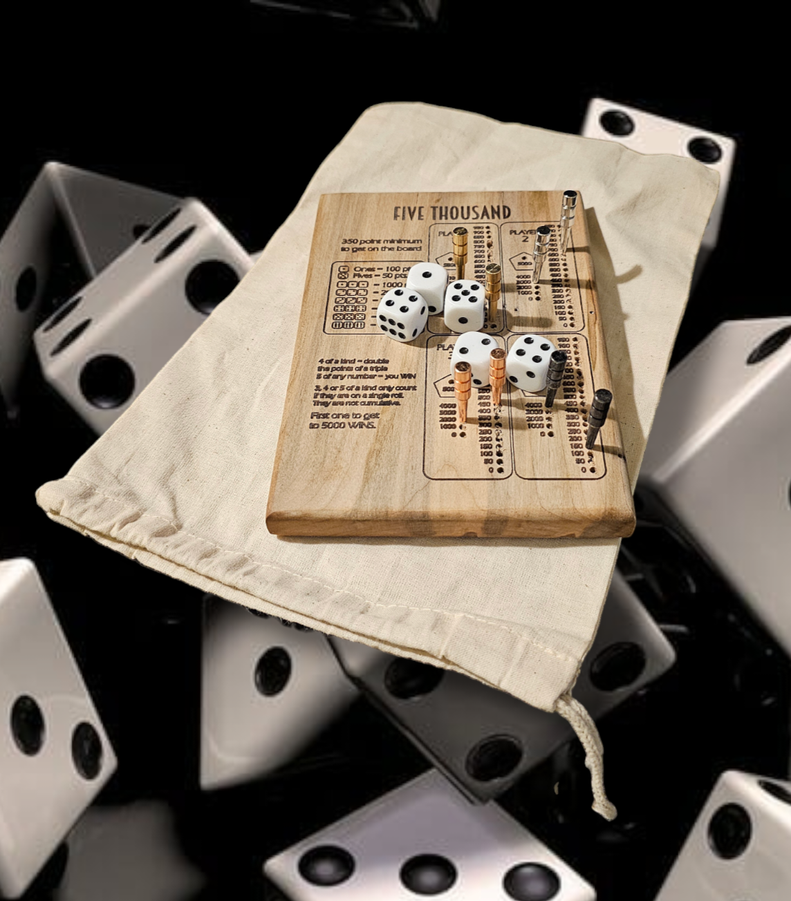 Travel size board games - Frustration Rummy, Baseball, 5000.