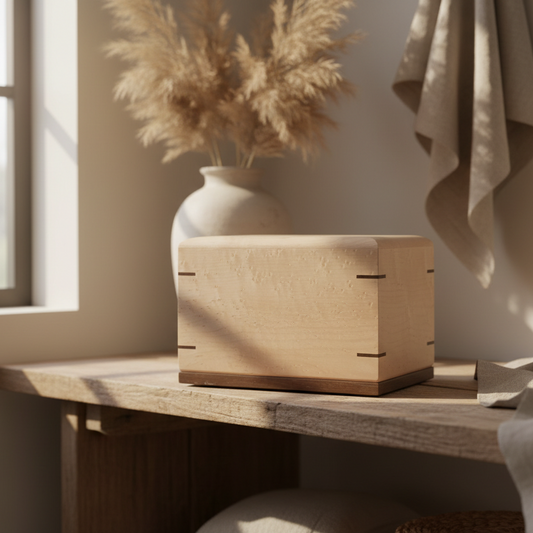 Twilight Grove - Handcrafted Solid Hardwood Urn (⭐️ # 1 seller)