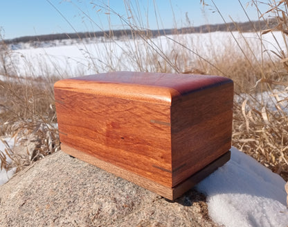 Together Forever Companion Woodbox Urn For Ashes