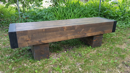 Rustic Vintage Log Coffee Table
