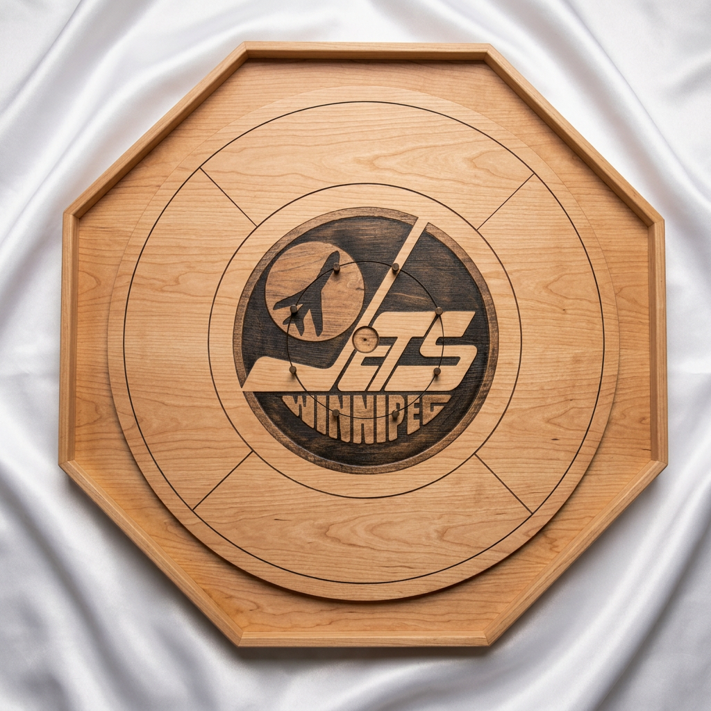 Handcrafted Solid Wood Crokinole Boards