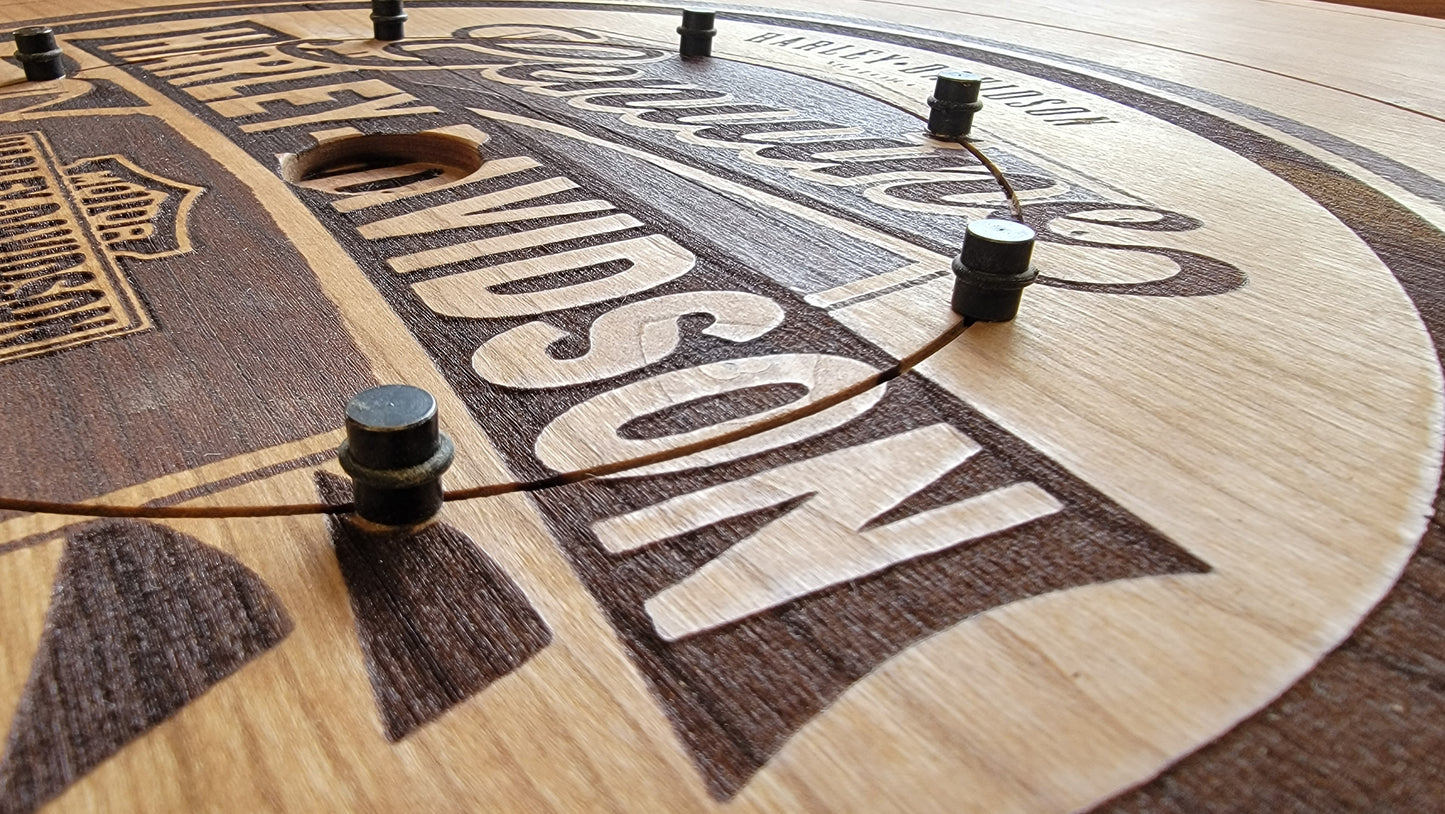 Custom unique Crokinole Boards
