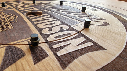 Custom unique Crokinole Boards