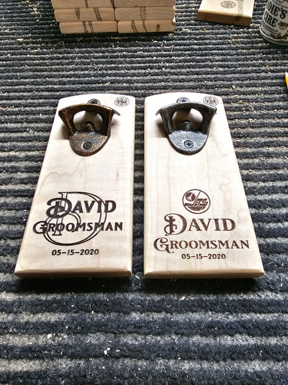 Wall Mount Bottle Openers