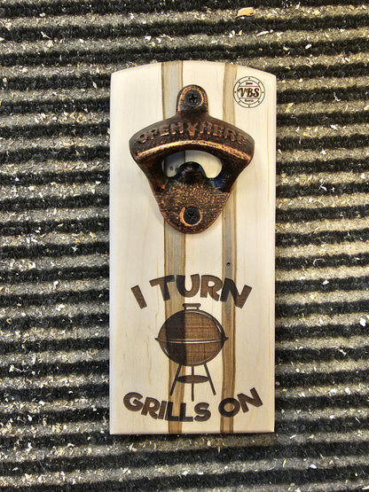 Wall Mount Bottle Openers