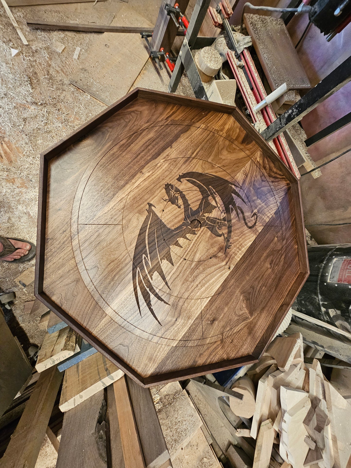 Custom unique Crokinole Boards