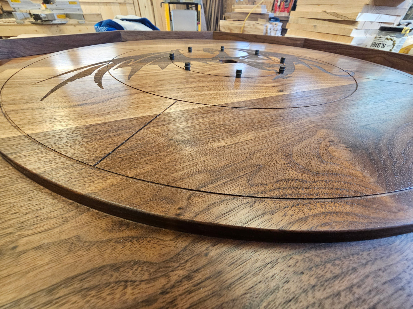 Custom unique Crokinole Boards