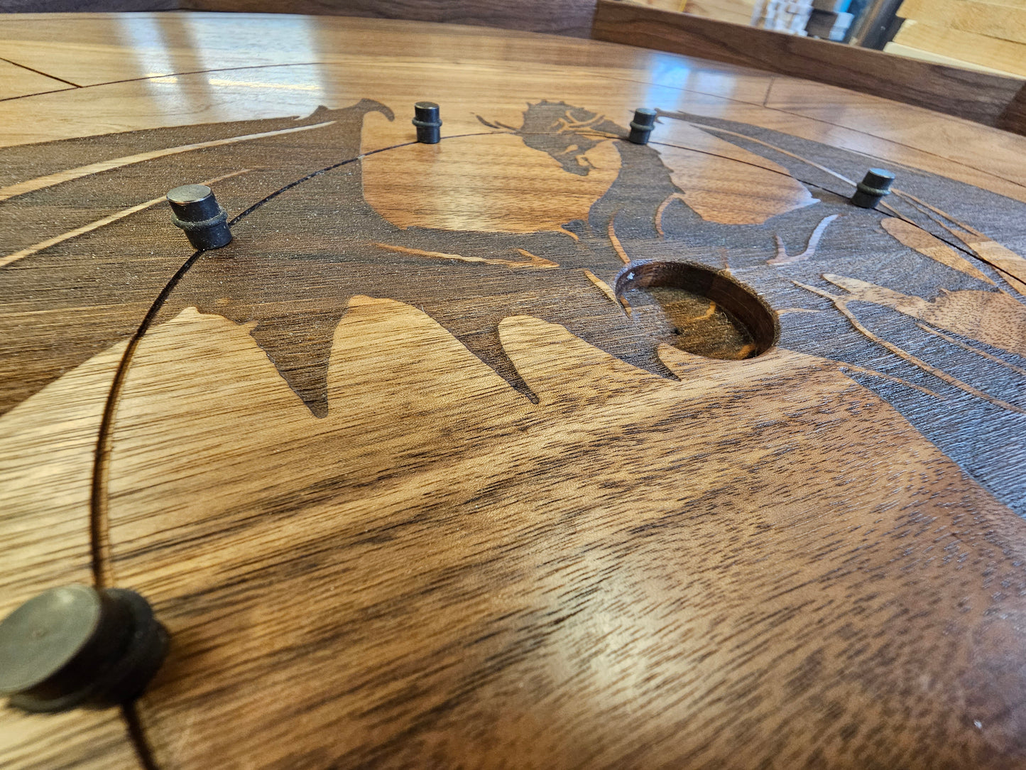 Custom unique Crokinole Boards