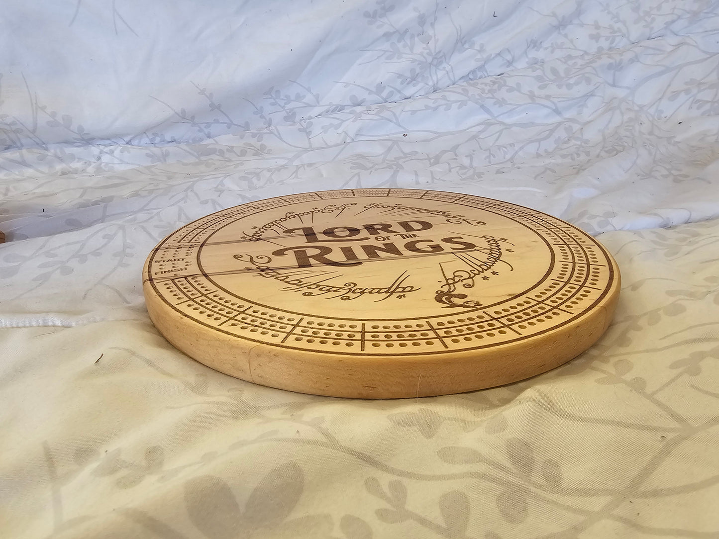 LOTR Cribbage board