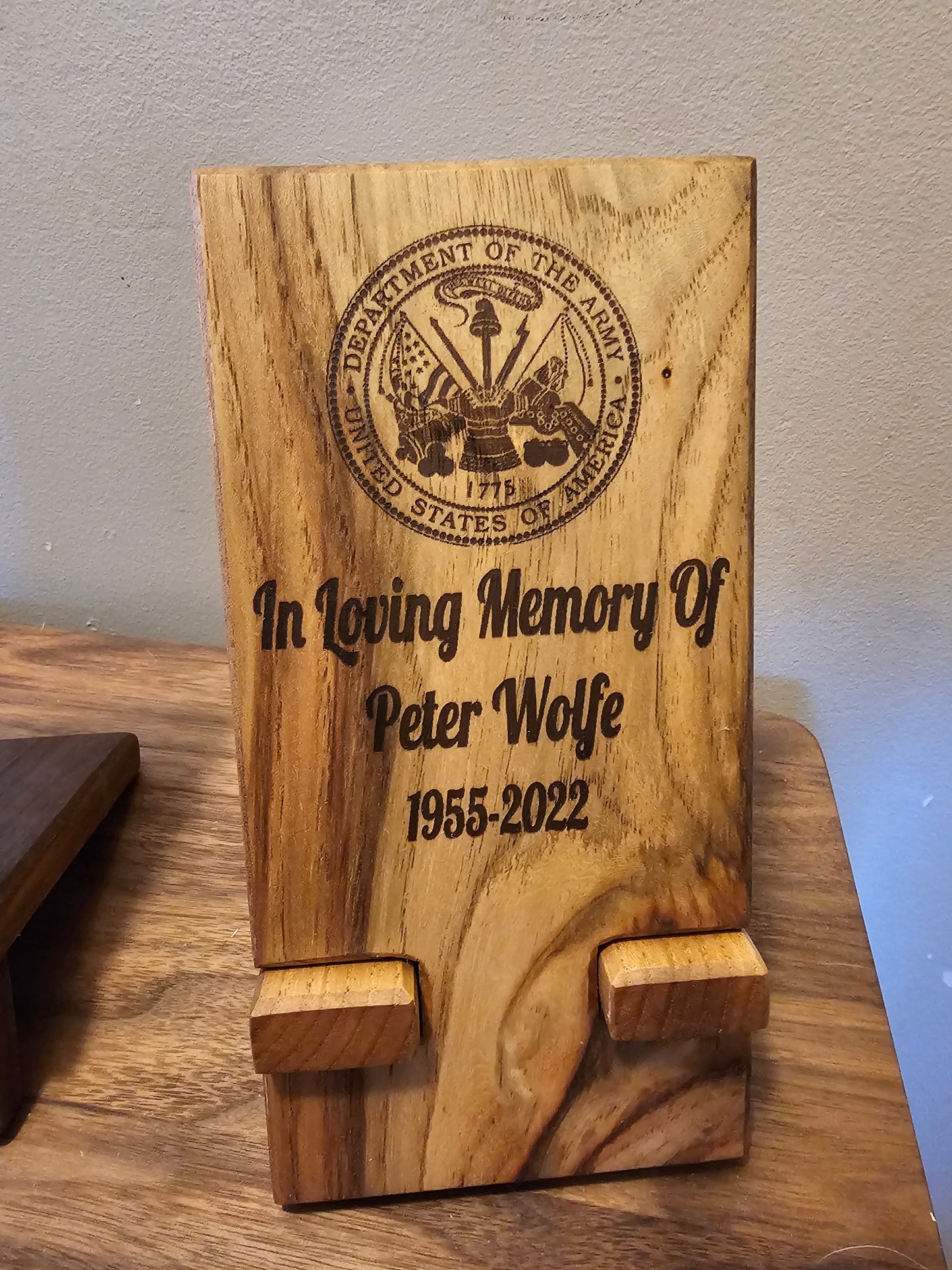 Memorial Plaque, Standing Plaque, Memory Keepsake.