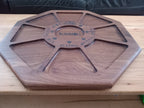 Handcrafted Hard Wood Rummoli game boards.