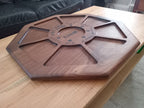 Handcrafted Hard Wood Rummoli game boards.