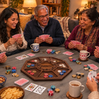 Handcrafted Hard Wood Rummoli game boards.