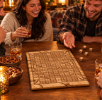 Solid Wood Dice Poker Board
