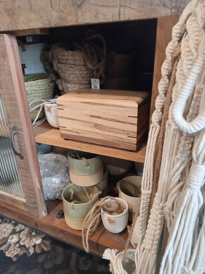 The Safe Harbor Woodbox Urn For Ashes