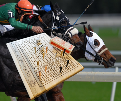 Personalized mini games - Frustration Rummy, Baseball, Horse Race, 5000.