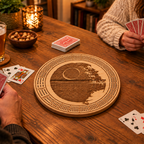 Personalized Round Cribbage Boards