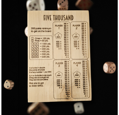 5000 Dice Game
