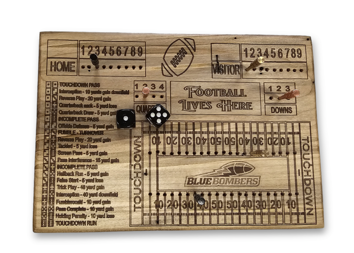 Dice Football Game