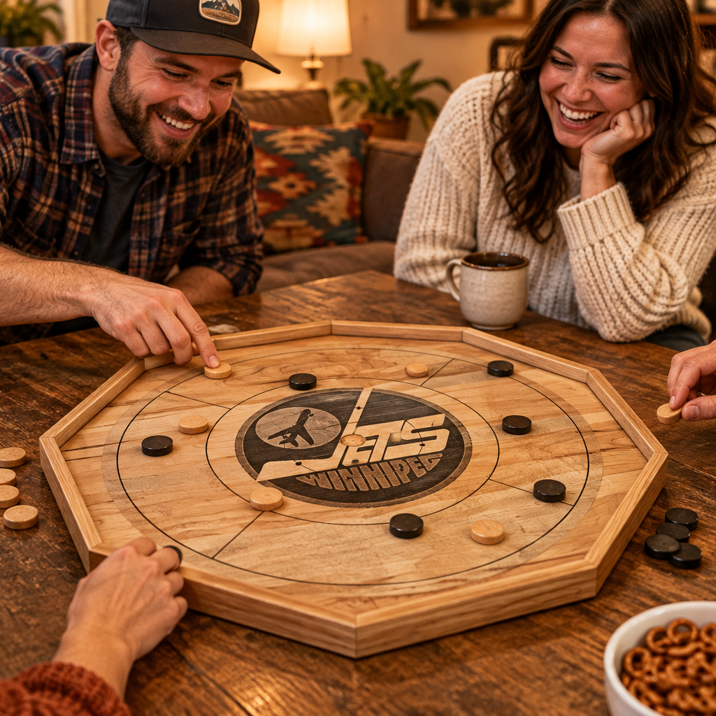 Custom unique Crokinole Boards