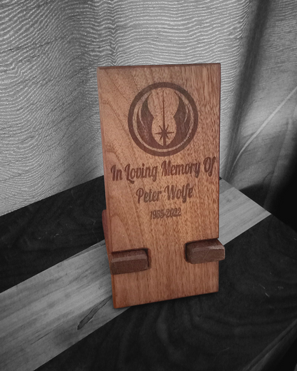 Memorial Plaque, Standing Plaque, Memory Keepsake.