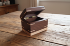 Matching Miniature Urn/Keepsake wooden Box - Shared Ashwood Keep